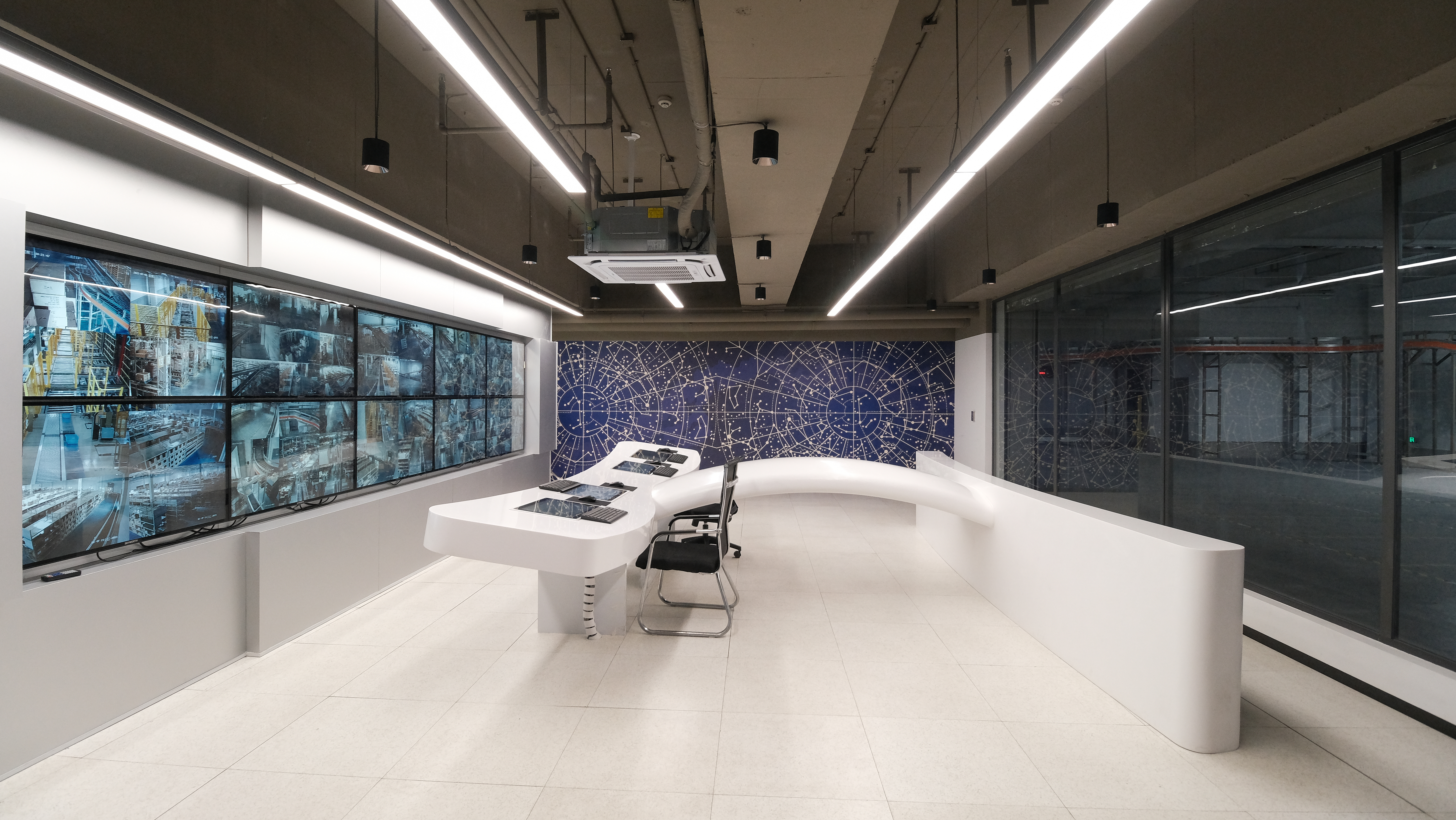 Full-process visual control